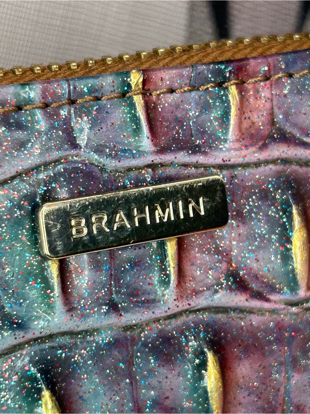 Brahmin Daisy Wristlet Clutch -Mystical Ombre - Picture 4 of 9